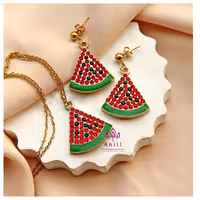 نیمست استیل طرح‌هندوانه برای یلدا