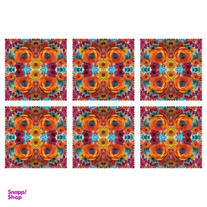 زیر لیوانی مدل C1-42813 بسته 6 عددی