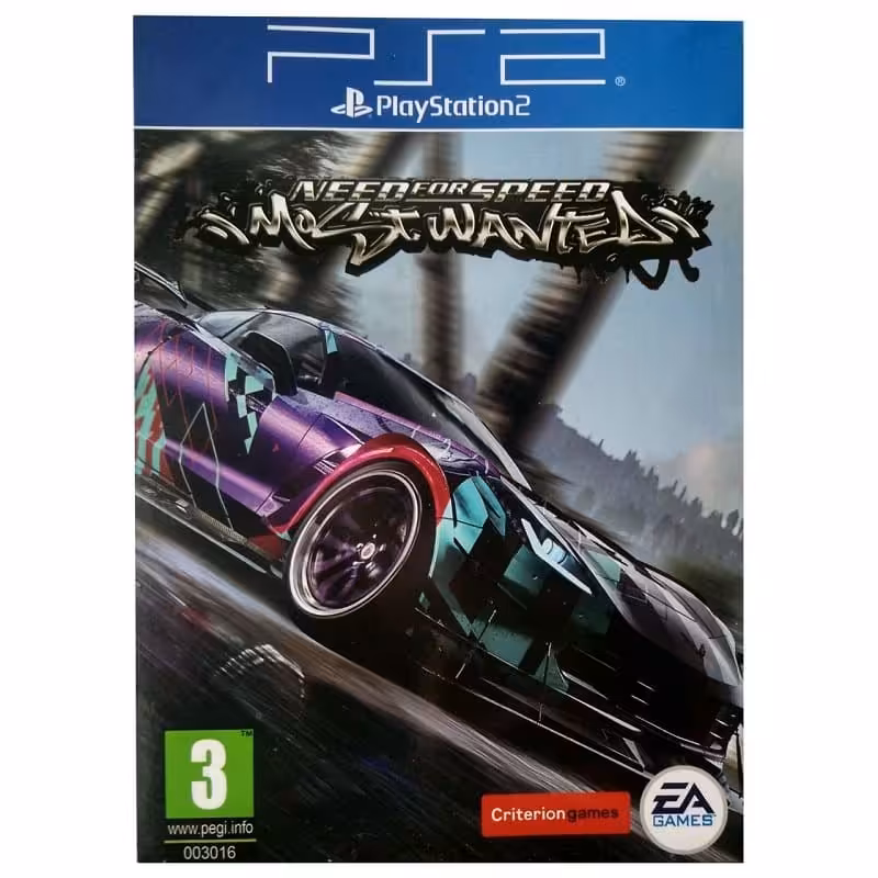 بازی پلی استیشن 2 Need For Speed Most Wanted