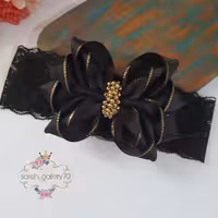 هدبند دخترانه و نوازدی مشکی