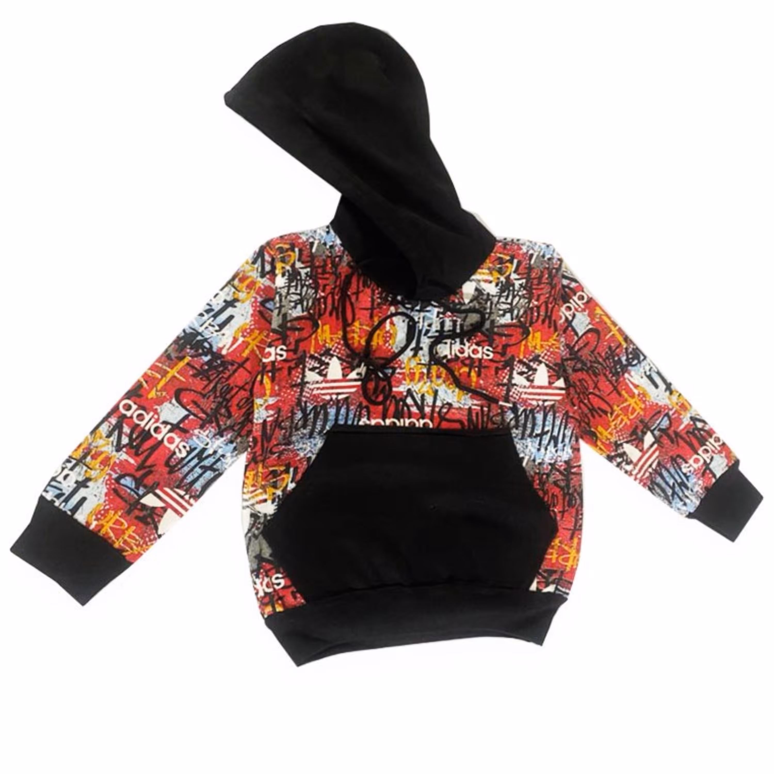 هودی مشکی رنگی مدلAK10