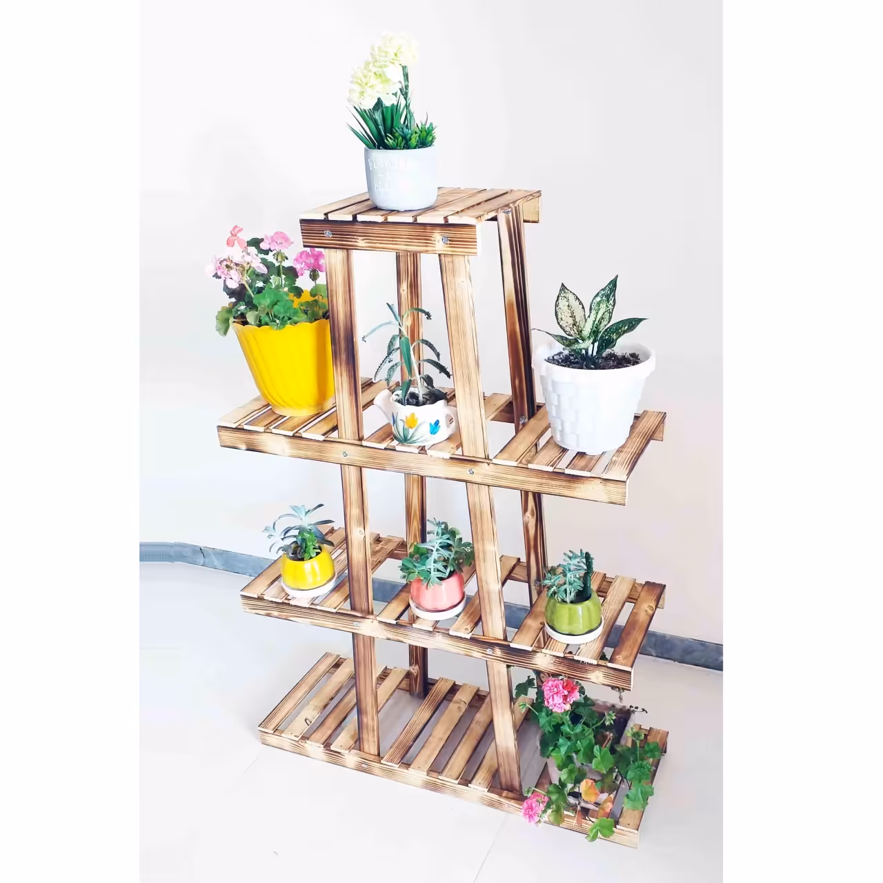 استند گلدان مدل پروانه