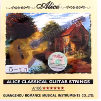 سیم پنجم گیتار کلاسیک آلیس مدل 5th -a106