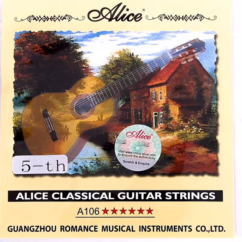 سیم پنجم گیتار کلاسیک آلیس مدل 5th -a106
