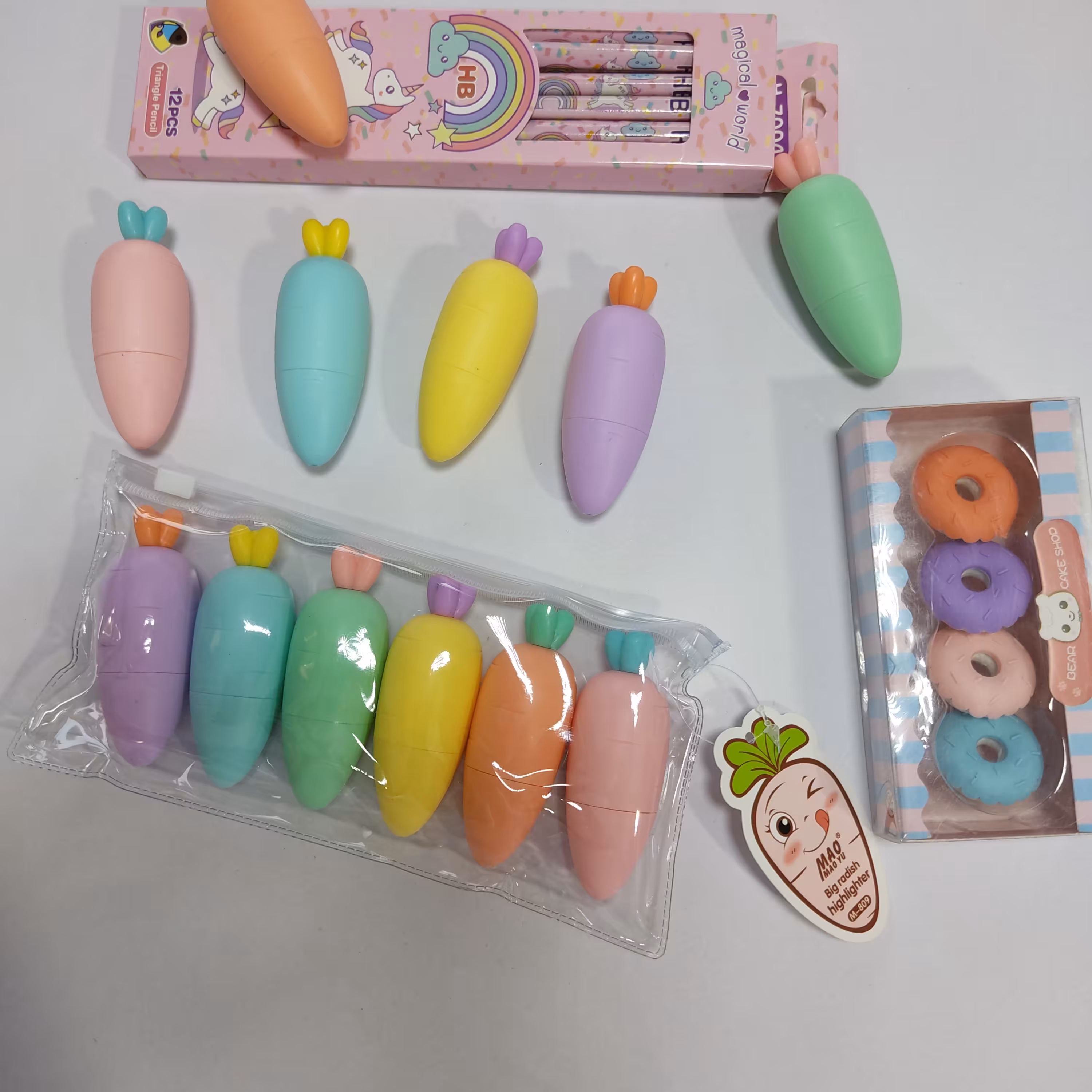 هایلایتر هویج و کهکشانی