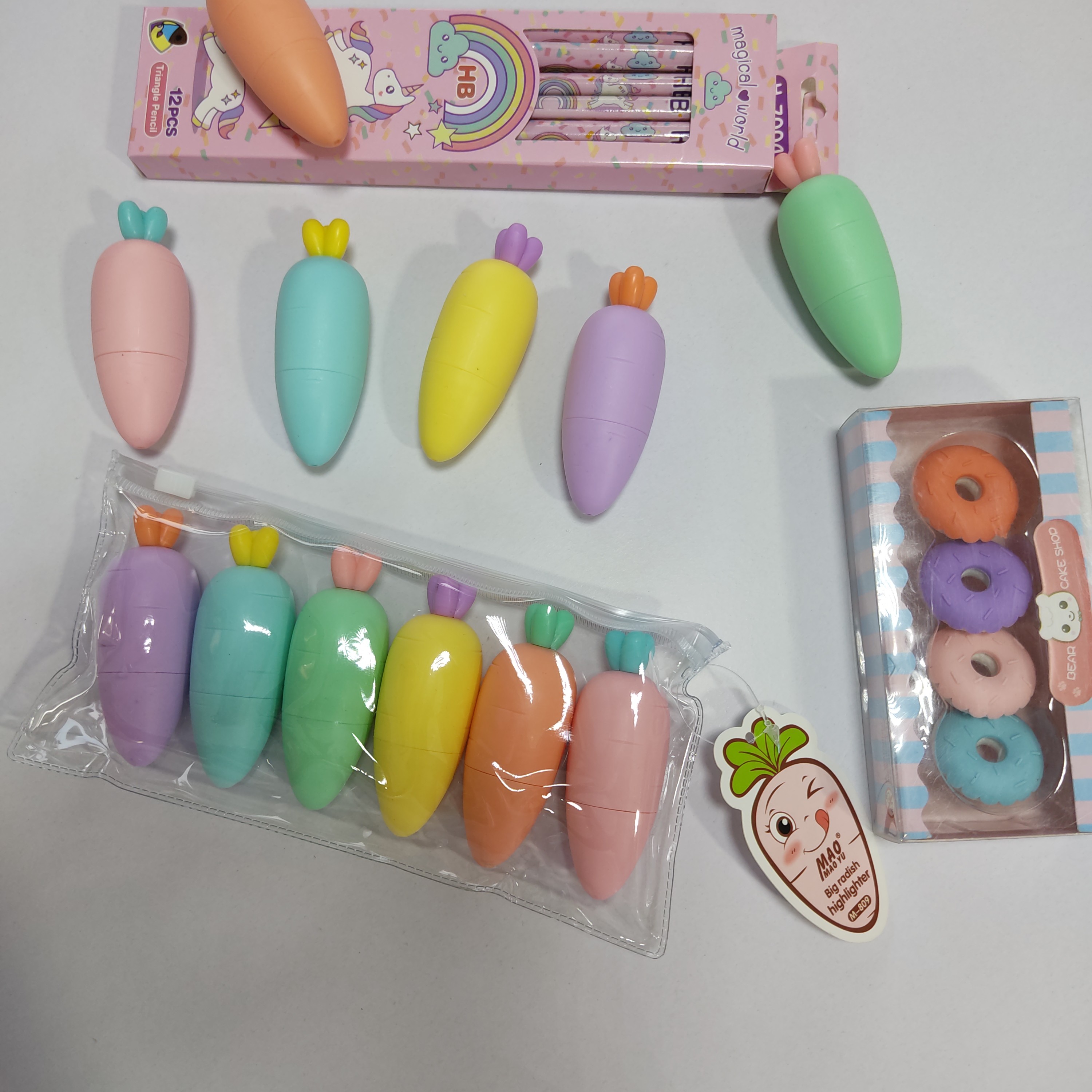 هایلایتر هویج و کهکشانی