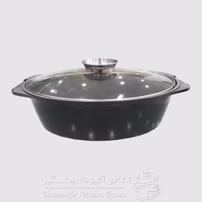 قابلمه مرغ پز چدن گرانیت یونیک مدل UN-8775