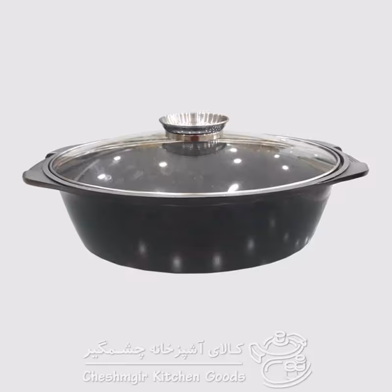 قابلمه مرغ پز چدن گرانیت یونیک مدل UN-8775