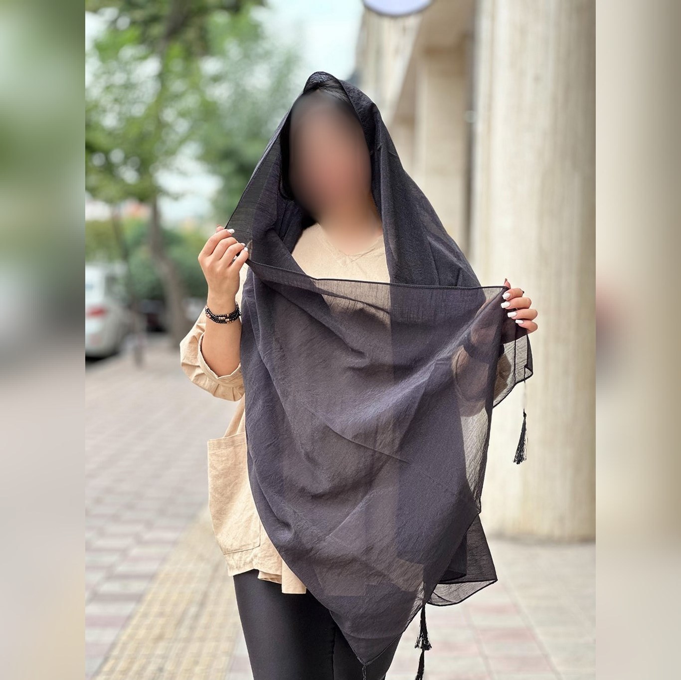 شال بهاره شال مجلسی شال اسلپ شال ساده شال روسری شال ارزان شال مشکی شال نخی  
