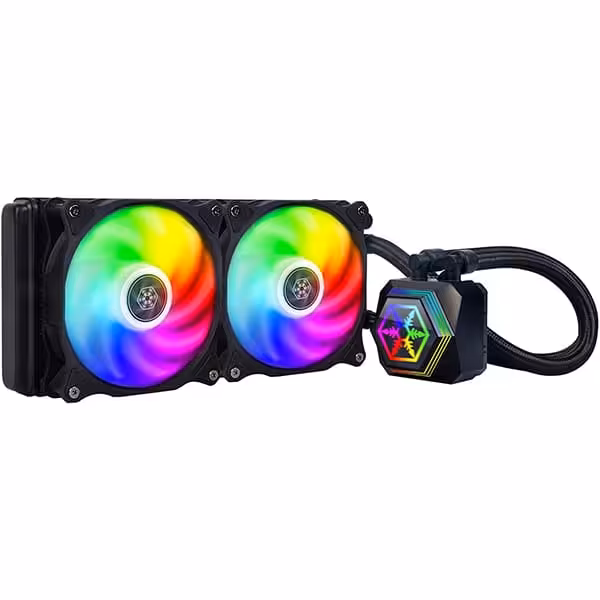 مشخصات، قیمت و خرید سیستم خنک کننده سیلور استون مدل Silverstone PF240-ARGB