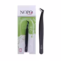 انبر کاشت مژه سرکج نوپو جنس درجه یک (لطفا قبل از ثبت سفارش، موجودی بگیرید) 