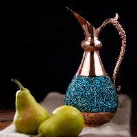 پارچ 27مس وفیروزه کوب برند آقاجانی