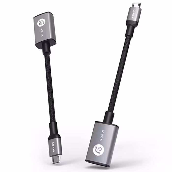آداپتور آدام المنتس ADAM ELEMENTS مدل PeAk AFB13 تبدیل میکرو USB به USB خاکستری - Hiapple.ir