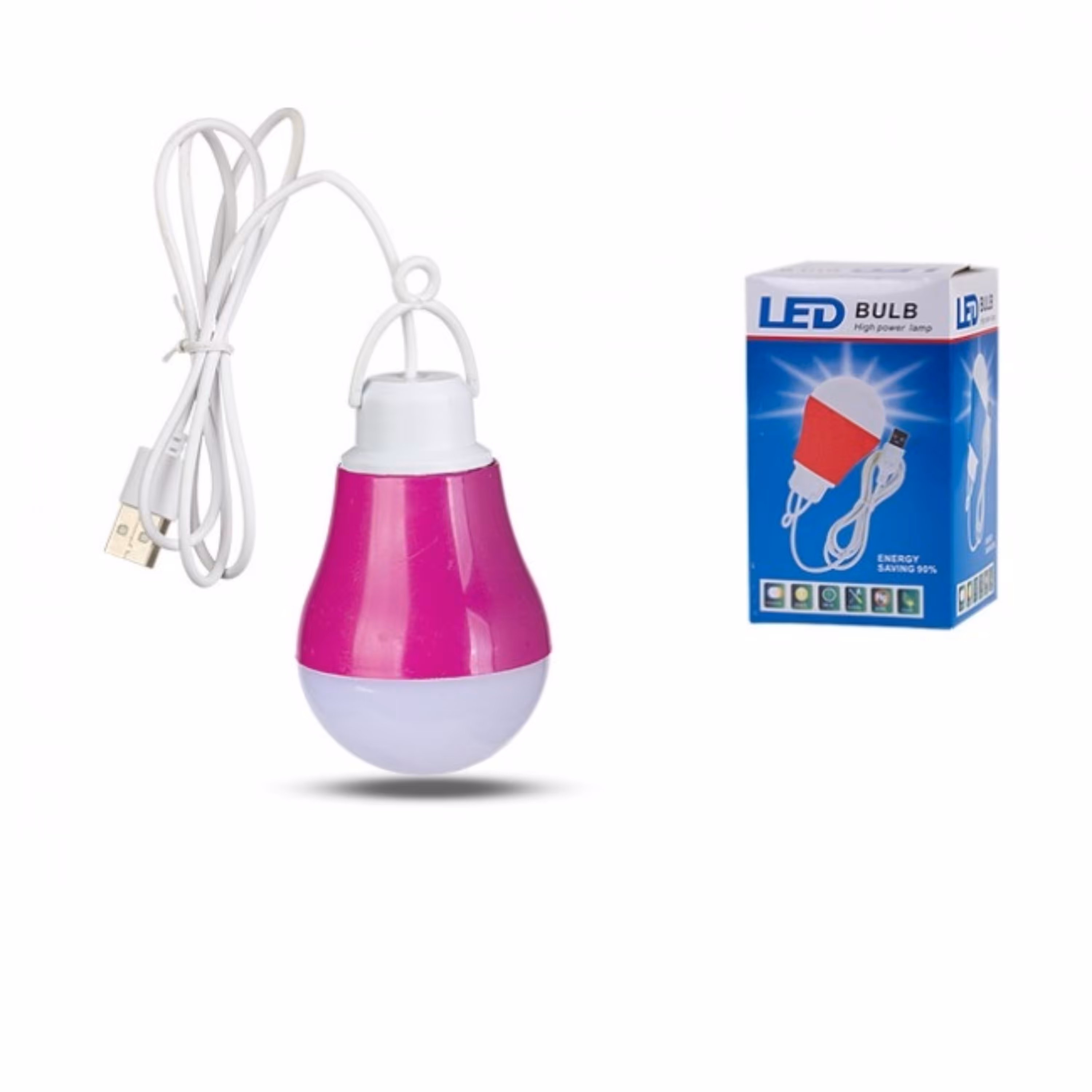 لامپ USB LED سیار ( دارای کابل usb) با پکیجینگ