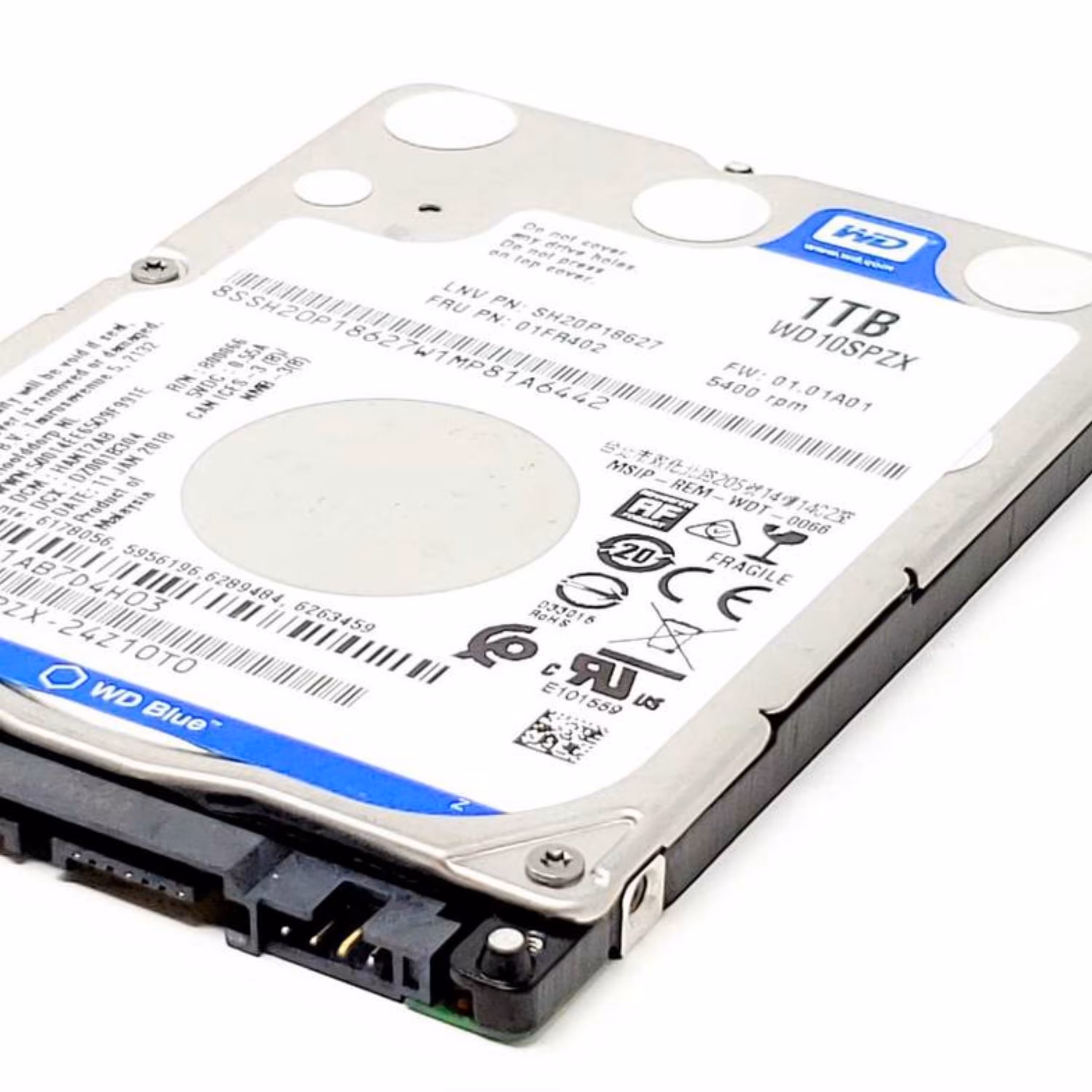 هارد اینترنال وسترن دیجیتال مدل WD10SPZX ظرفیت 1 ترابایت