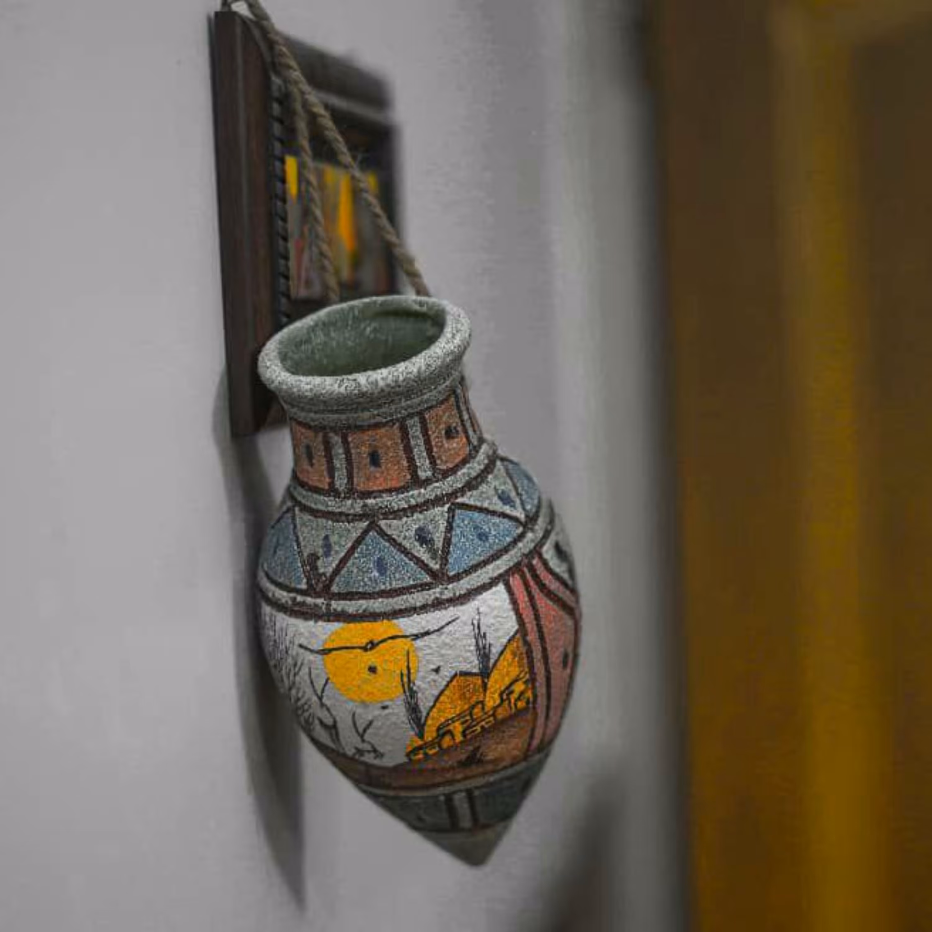 گلدان ترانسفر طرح زیر خاکی