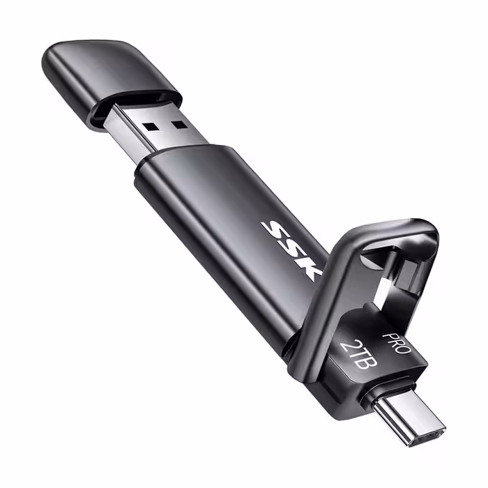 فلش مموری اس اس کا مدل SD301 PRO SSD FLASH DRIVE USB3.2 GEN2 ظرفیت 2 ترابایت - کالاوما