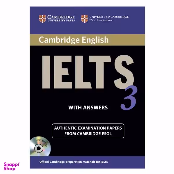 کتاب IELTS Cambridge 3 اثر جمعی از نویسندگان نشر ابداع
