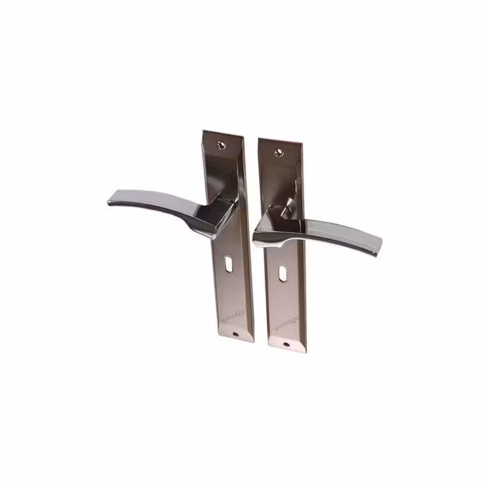 دستگیره پلاک سربی مدل 3321 کلیدی کروم براق رامیل کلون