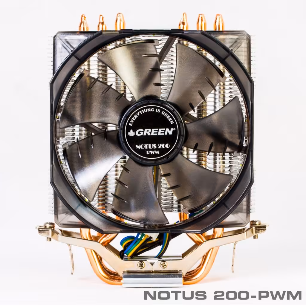 خنک کننده بادی گرین مدل NOTUS 200-PWM