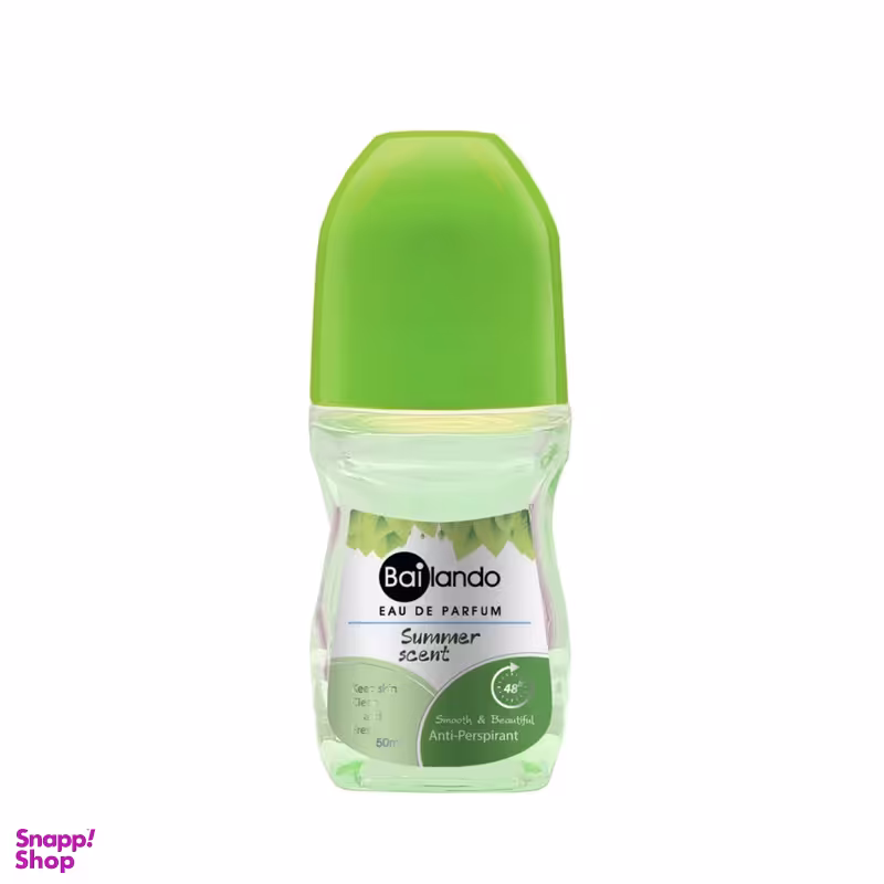 رول ضد تعریق 50 بایلندو مدل Summer scent حجم 50 میلی‌لیتر