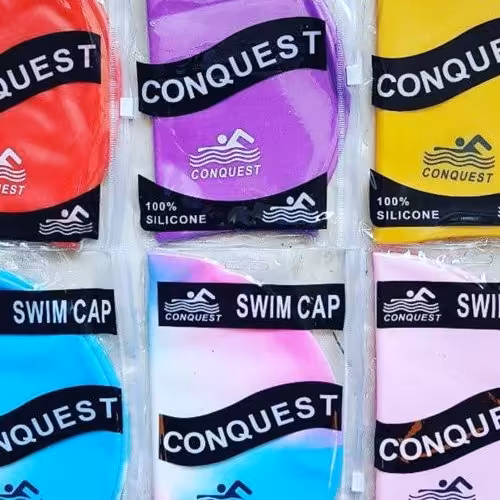 کلاه شنا سیلیکون هفت رنگ