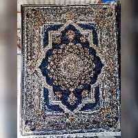 فرش لوکس  سورمه ای یک 6متری 700شانه تراکم 2100جنس نخ ورژن کیفیت عالی 8رنگ