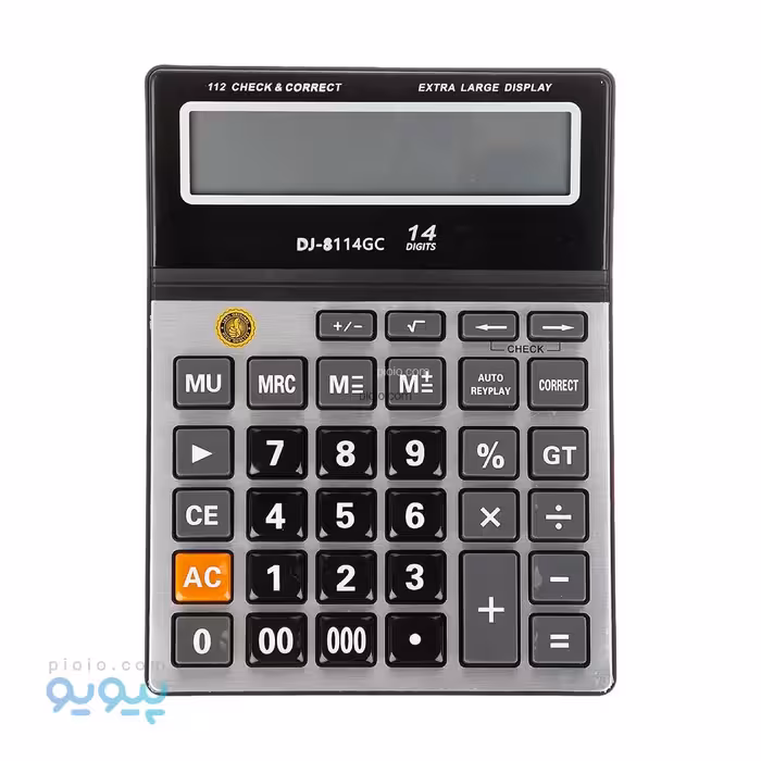ماشین حساب کاسیک مدل DJ-8114GC عمده و کارتنی