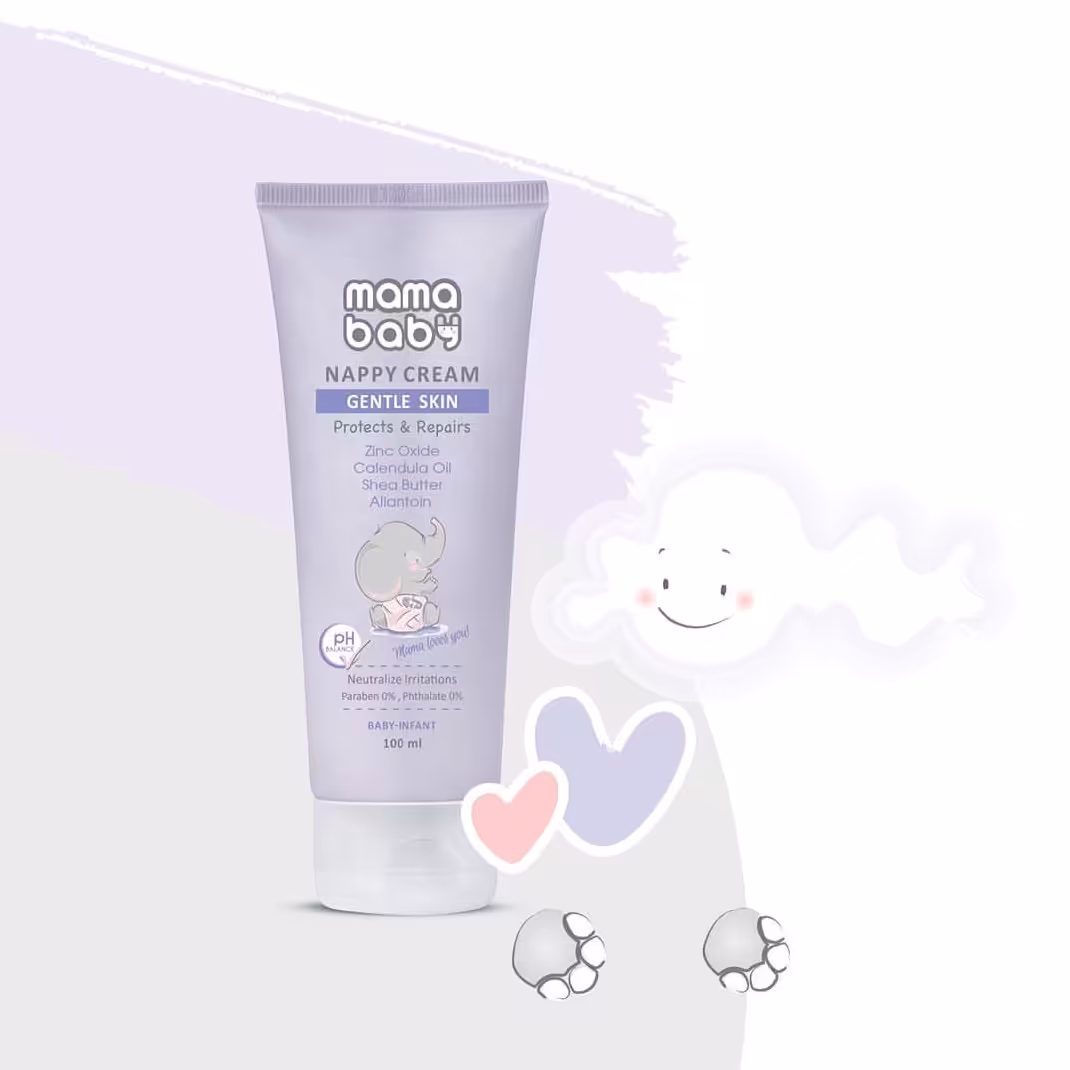 لوسیون کودک ماما بی بی مدل GENTLE SKIN حجم 200 میلی لیتر به همراه کرم سوختگی کود