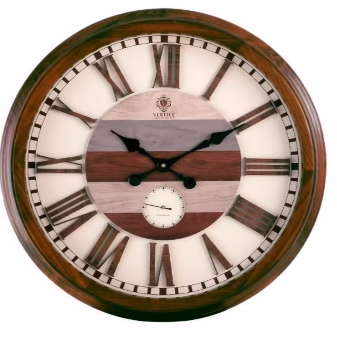 ساعت دیواری چوبی ورتیچ