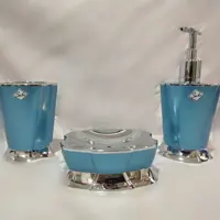 ست سه تیکه سرویس بهداشتی صبا رنگ آبی