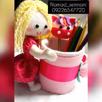 جامدادی رومیزی دخترونه