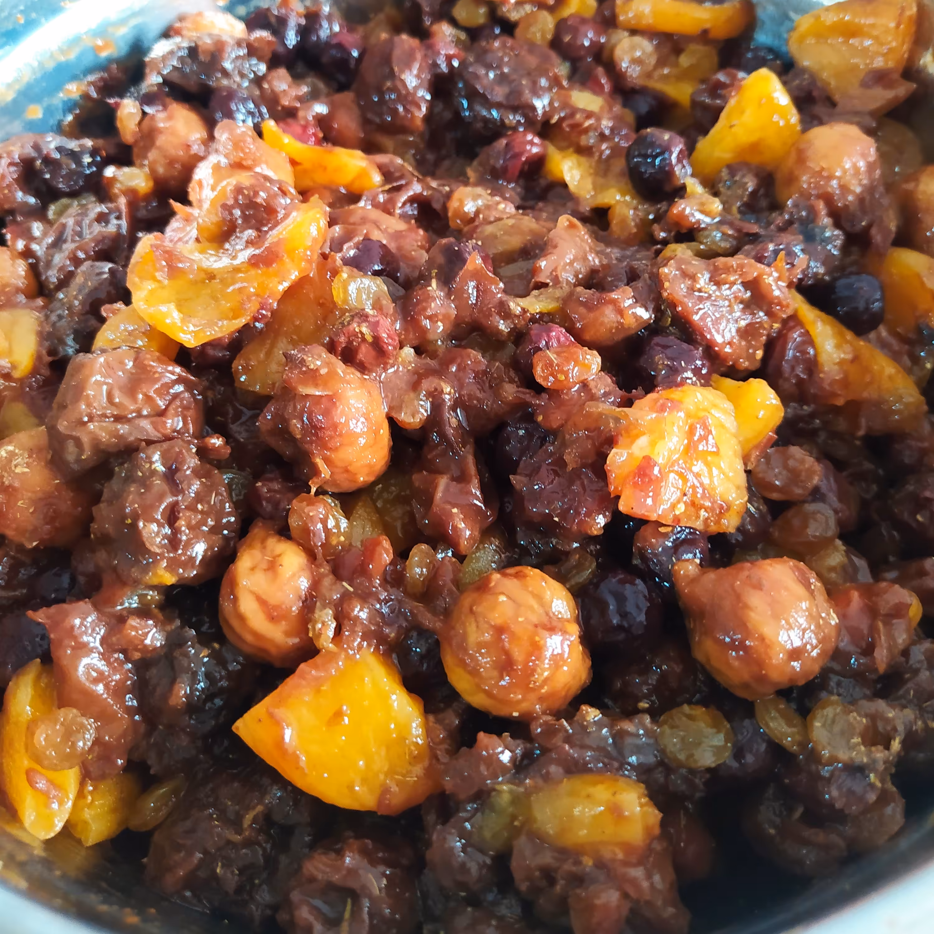 معجون ترش و ملس پنج میوه 250 گرمی 