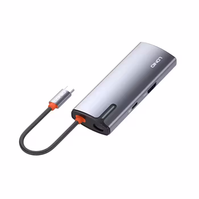 خرید و قیمت هاب 5 پورت USB-C الدینیو مدل DS-15H