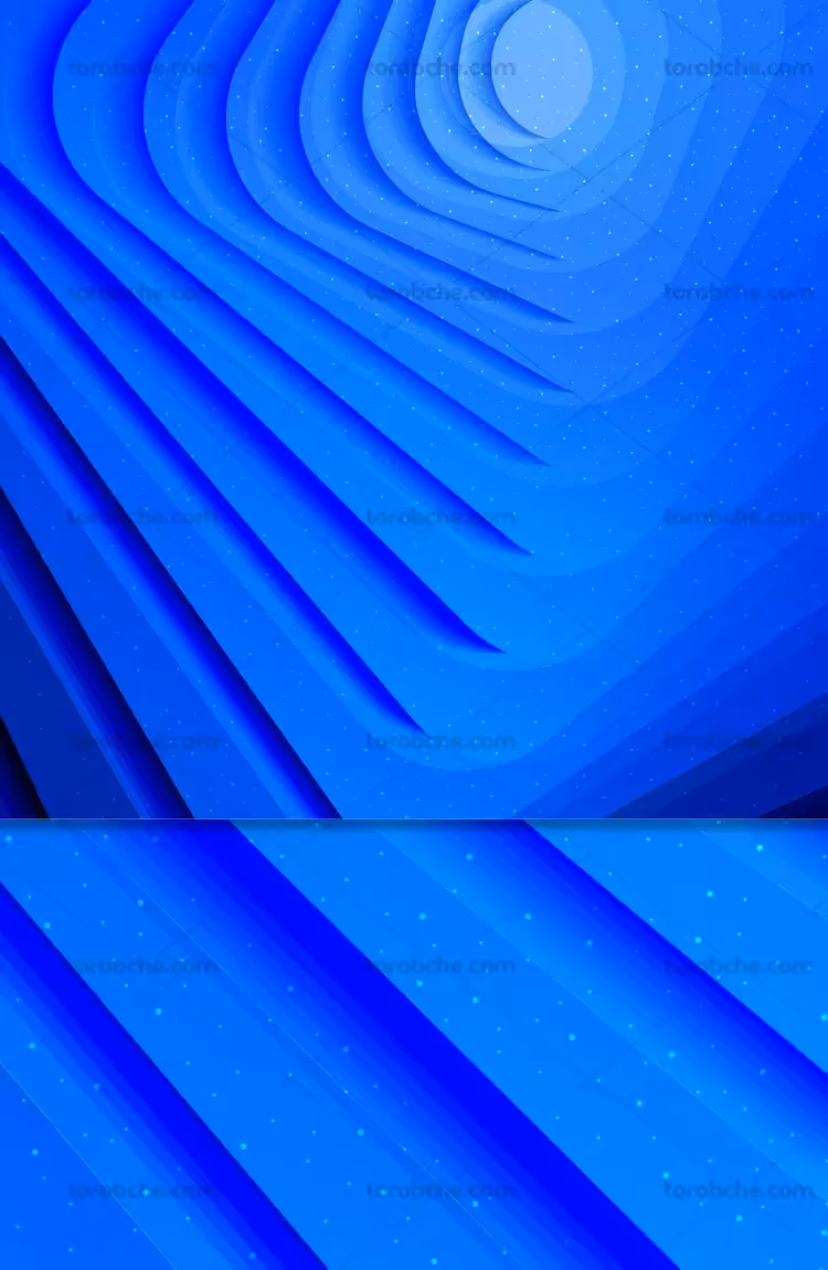 طرح پس زمینه انتراعی آبی | گرافیک با طعم تربچه