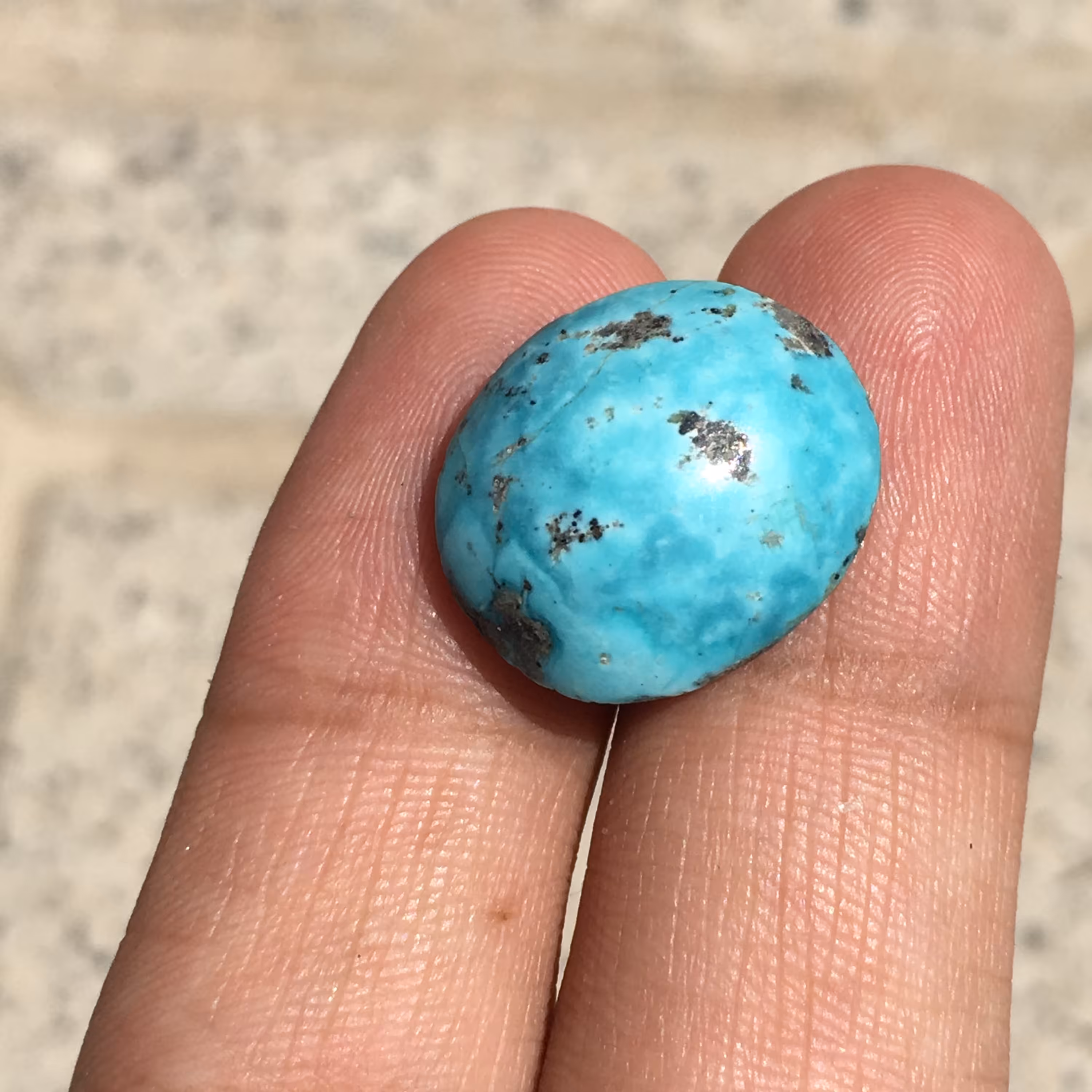 نگین فیروزه اصل تمام مغز و خوشرنگ