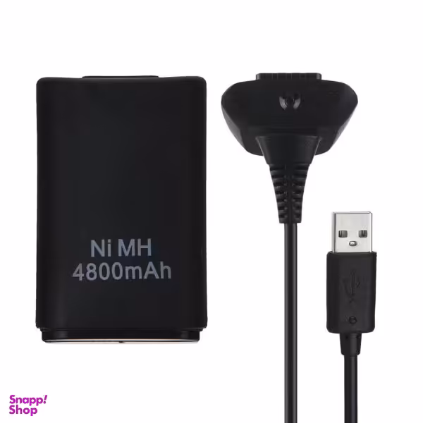 باتری و شارژر دسته بازی Xbox 360 مدل XB360
