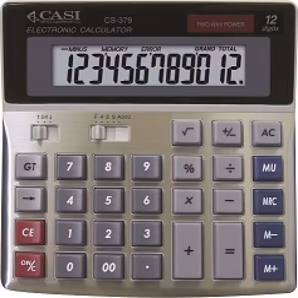 ماشین حساب کاسی مدل سی اس 379