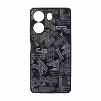 قاب گوشی آلفابت محافظ لنزدار برای Xiaomi Redmi 13C - طرح 86