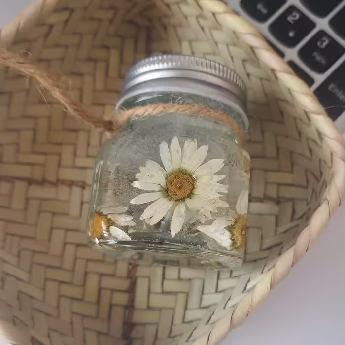 شمع ژله ای باگل طبیعی.اسانس دار