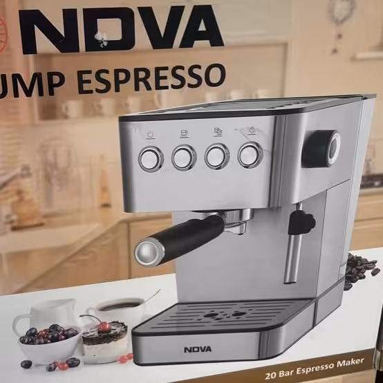 اسپرسو ساز 850 وات استیل نوا مدل CM 1302 