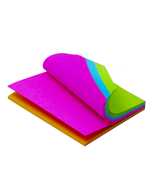 پوستیت استیک نوت رنگی ساده سایز 75*100میلیمتر