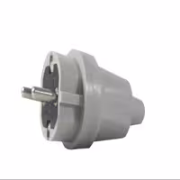 دو شاخه برق کاوه مدل KEP2116 به همراه مادگی 