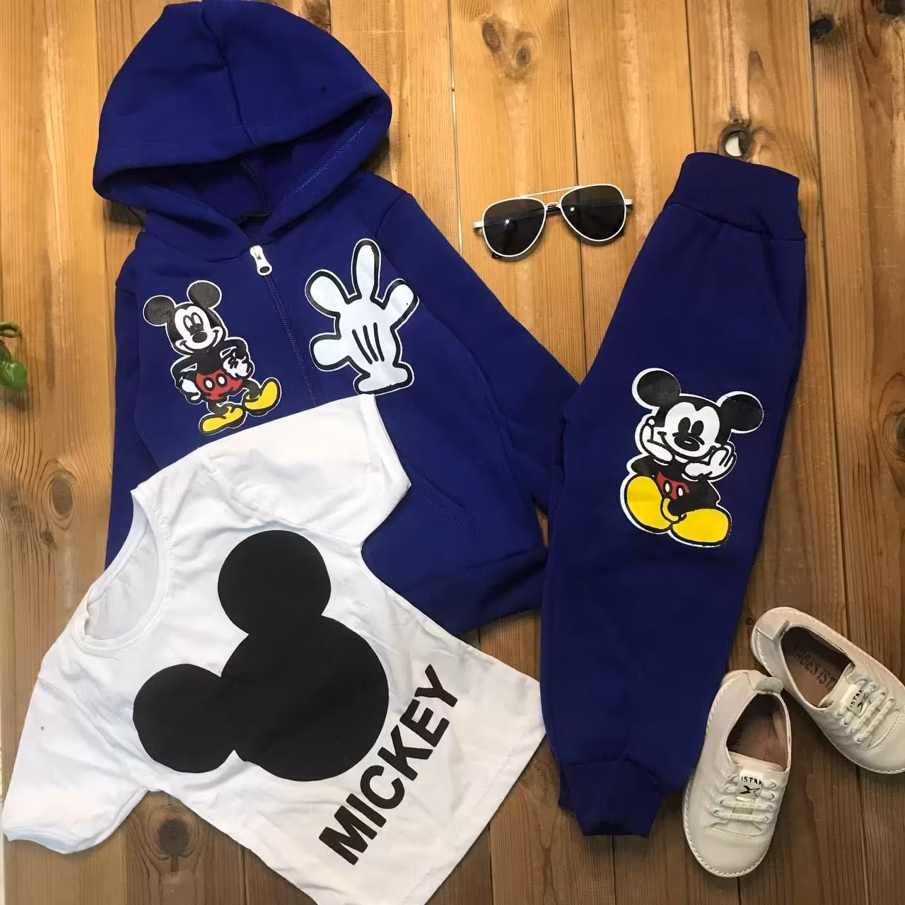 سویشرت شلوار اسپرت میکی ،دخترانه،پسرانه،ست خواهر برادر