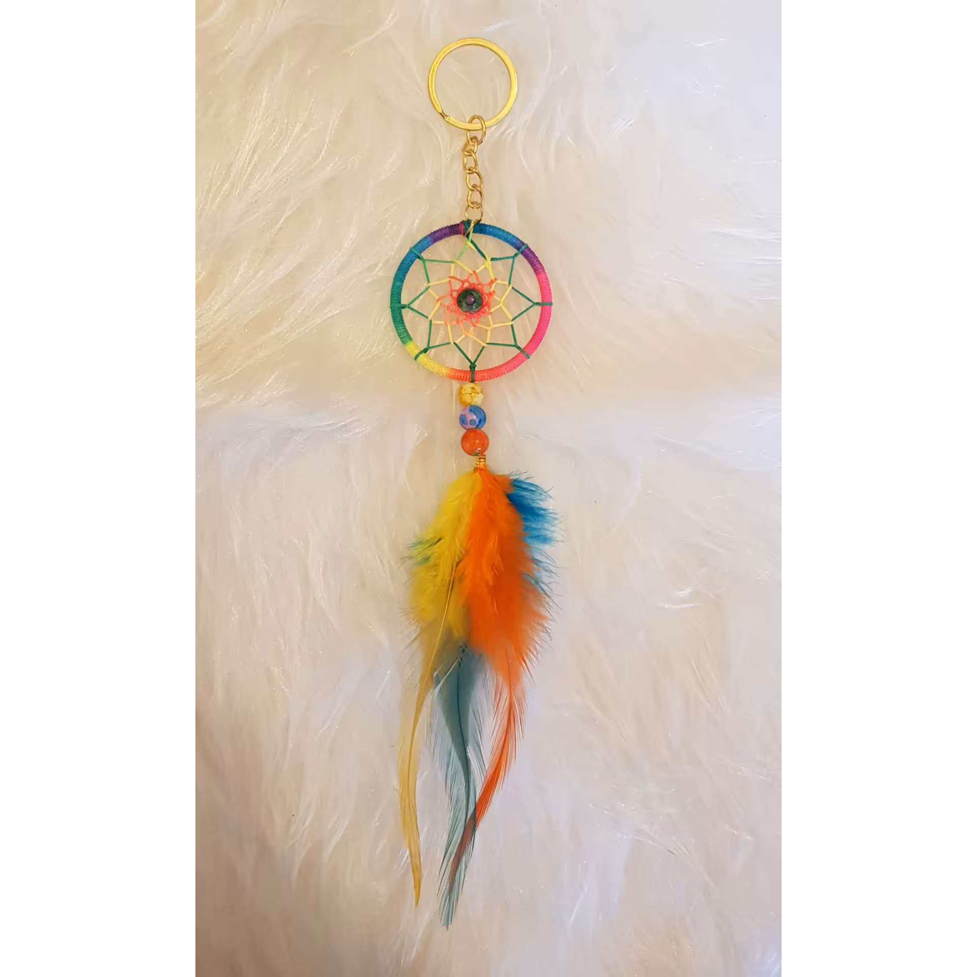 جاسوییچی (جاکلیدی) دریم کچر (کابوس گیر) حلقه 5 سانت دستساز در طرح و رنگ دلخواه فروش بصورت تک و عمده
