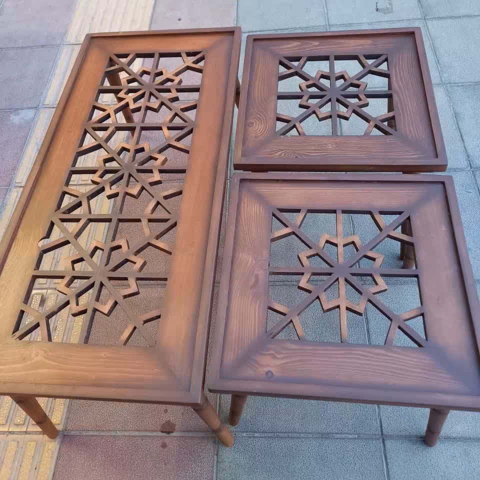 جلو مبلی مشبک و عسلی تحویل در باربری مقصد 