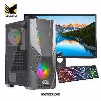 کیس اسمبل استوک مناسب گیم X58 با مانیتور