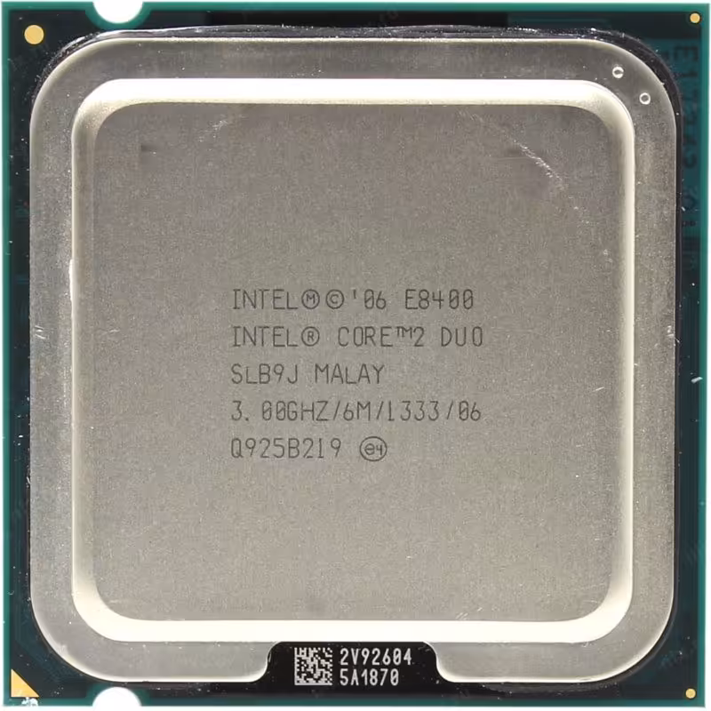 سی پی یو دو هسته ای E8400 سوکت 775
