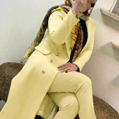 مانتو اسپرت زنانه کرپ مدل مانتو بلند یگانه