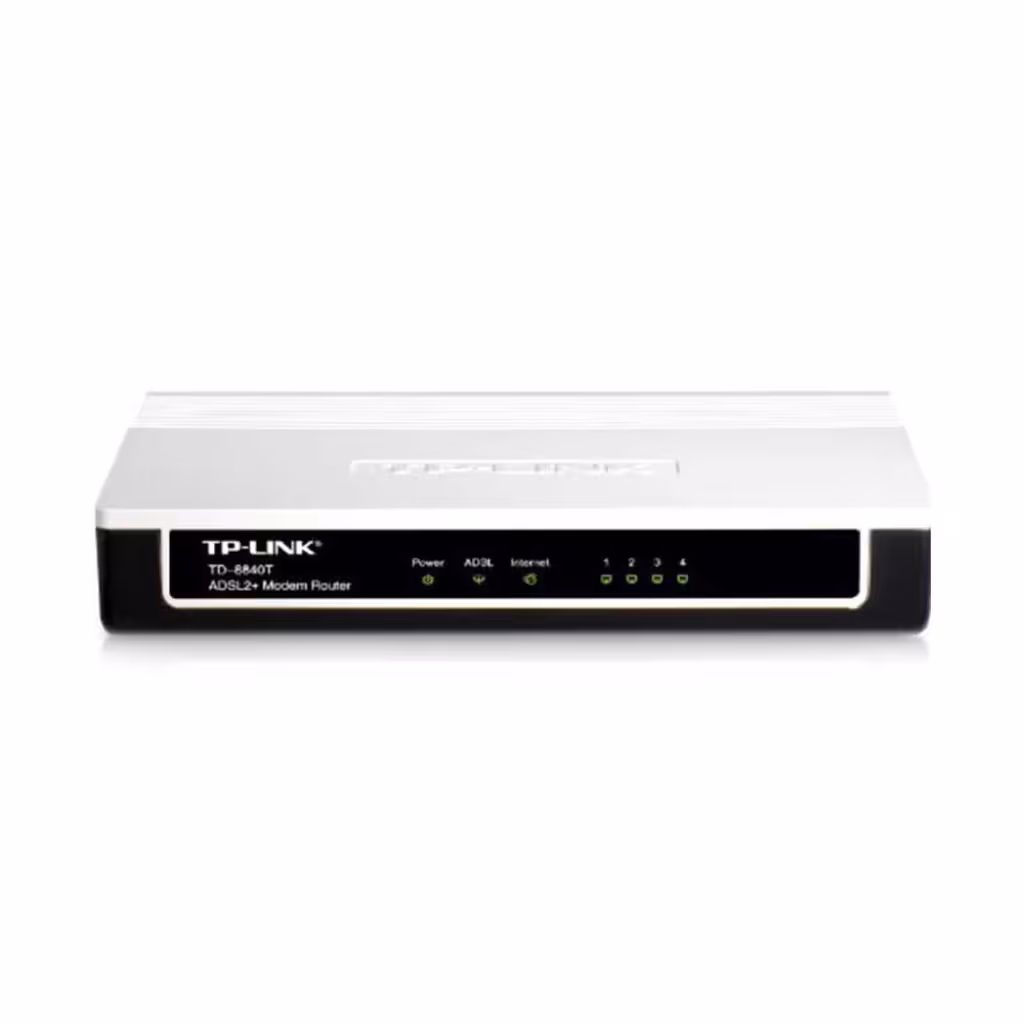 مودم روتر وایرلس  ADSL2 تی پی لینک TD-8840T | نت‌ران